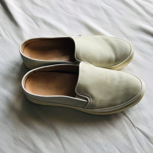 Vionic Cream Slip-On Shoes - Picture 8 of 12